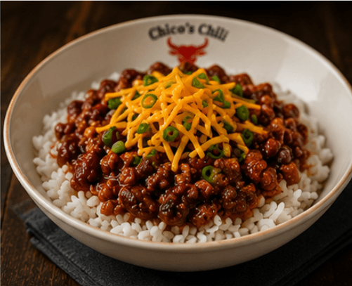 Chili Over Rice